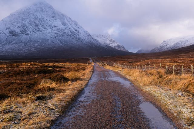<p>The West Highland Way is just as beautiful in winter</p>