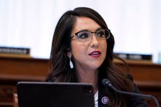 Lauren Boebert mocked after seeming to forget Alaska and Hawaii are states in US map meme