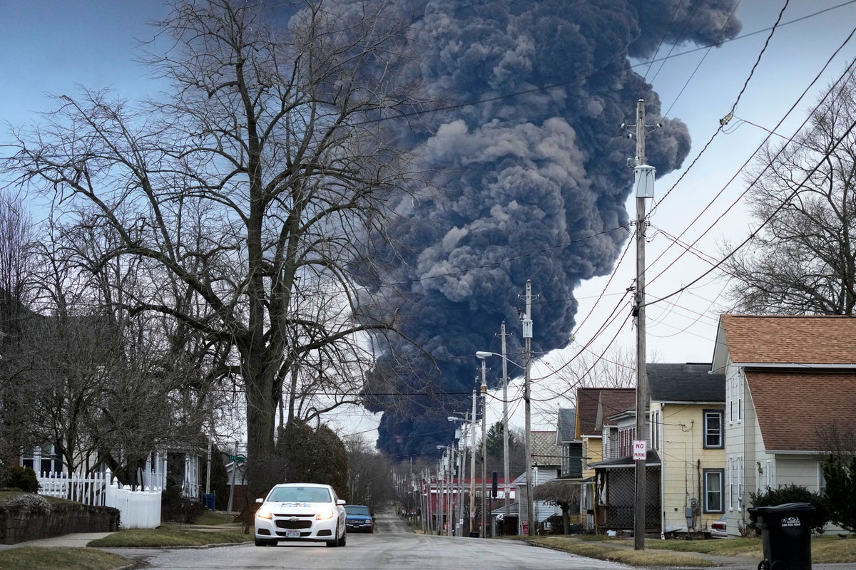 Ohio train derailment: Separating fact from fiction in the ‘toxic’ incident 