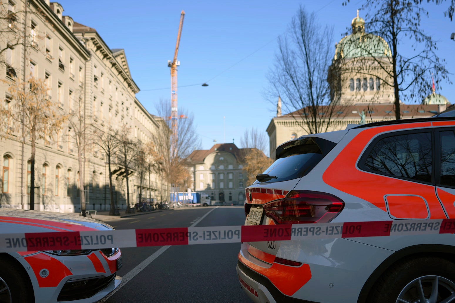 Switzerland Parliament Armed Suspect