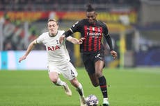 Is Tottenham vs AC Milan on TV tonight? Kick-off time, channel and how to watch Champions League fixture