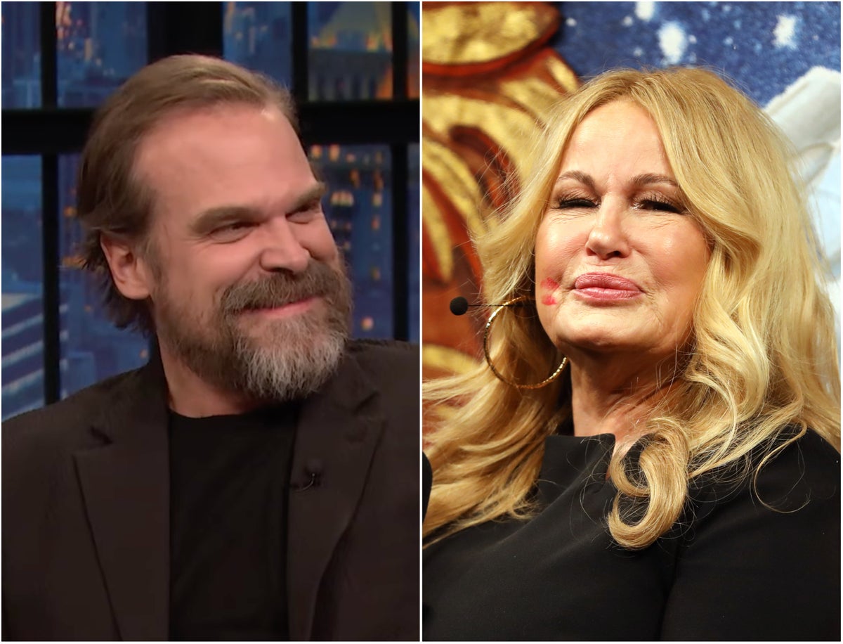 David Harbour says Jennifer Coolidge got ‘really pissed’ at him while filming new Netflix movie