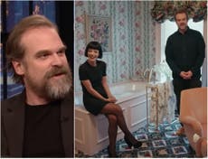 David Harbour defends his and wife Lily Allen’s carpeted bathroom amid mockery from fans