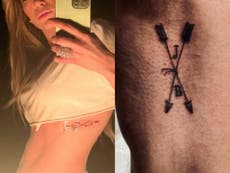 Jennifer Lopez shows off her and Ben Affleck’s matching tattoos: ‘Commitment is sexy’