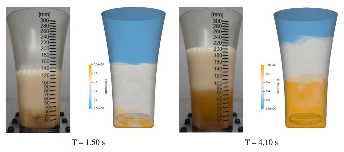 When the magnet at the bottom rises it creates a temporary inlet - moving back into place as the glass fills and the beverage is ready to drink