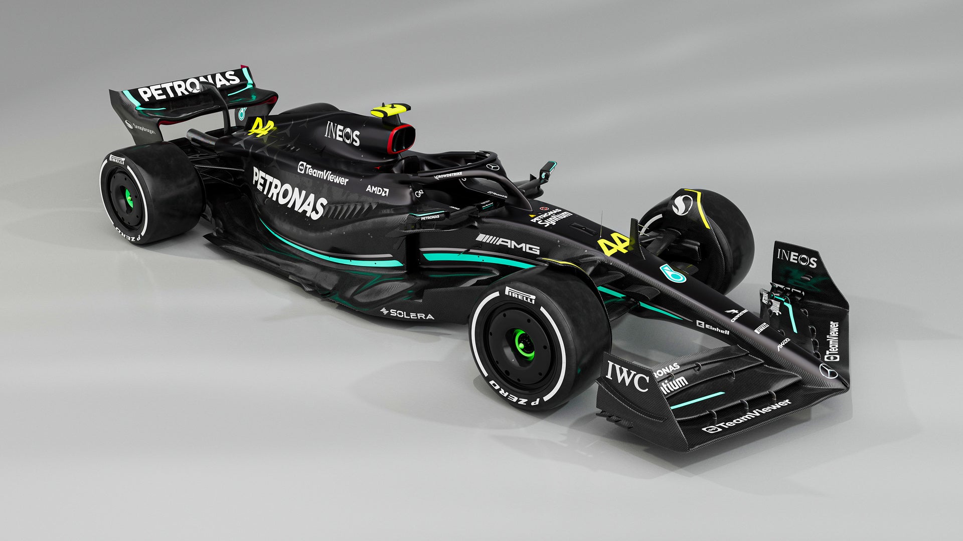 Mercedes stun with new W14 livery at launch of 2023 F1 car