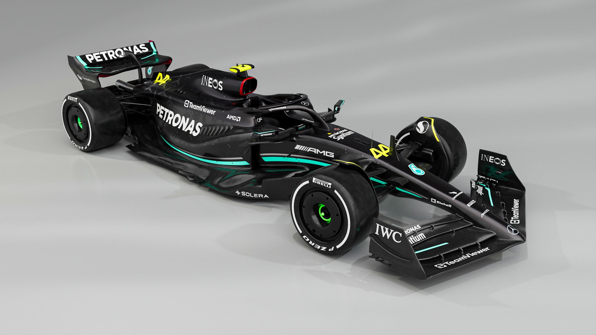 Mercedes stun with new W14 livery at launch of 2025 F1 car