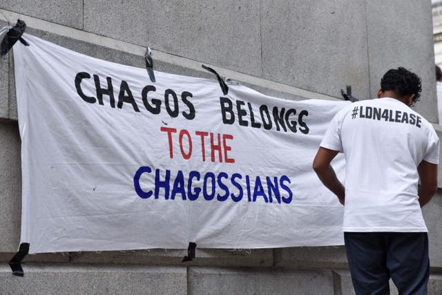 Thousands of Chagossians now live around the world, mostly in Mauritius, the UK and Seychelles (Matthew Chattle/Alamy Live News/PA)