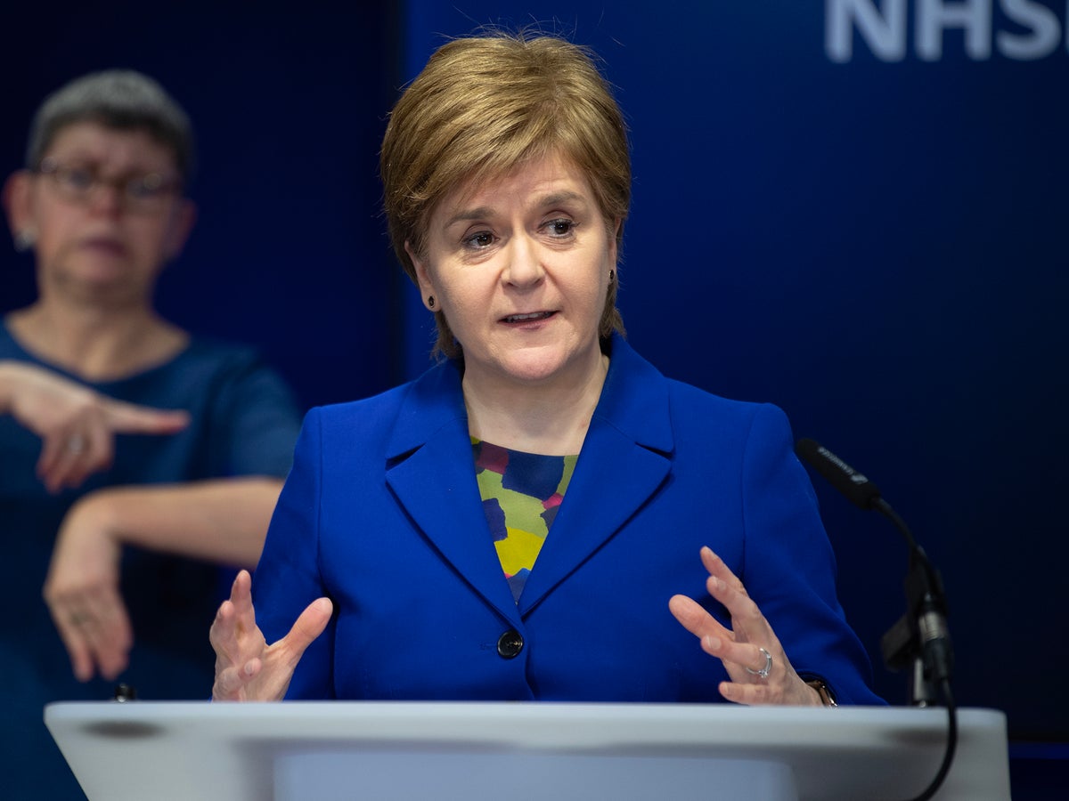 When is Nicola Sturgeon’s news conference today?