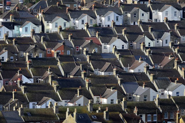Property values increased by 9.8% in the 12 months to December 2022, which was weaker than 10.6% annual growth recorded the previous month, the ONS said (Gareth Fuller/PA)