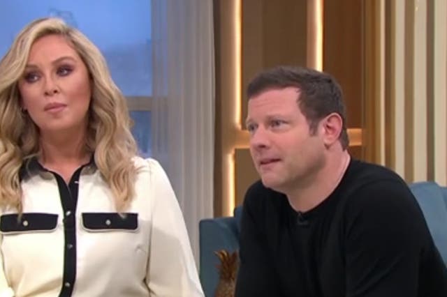 <p>This Morning co-hosts Josie Gibson and Dermot O’Leary discuss the male contraceptive pill</p>