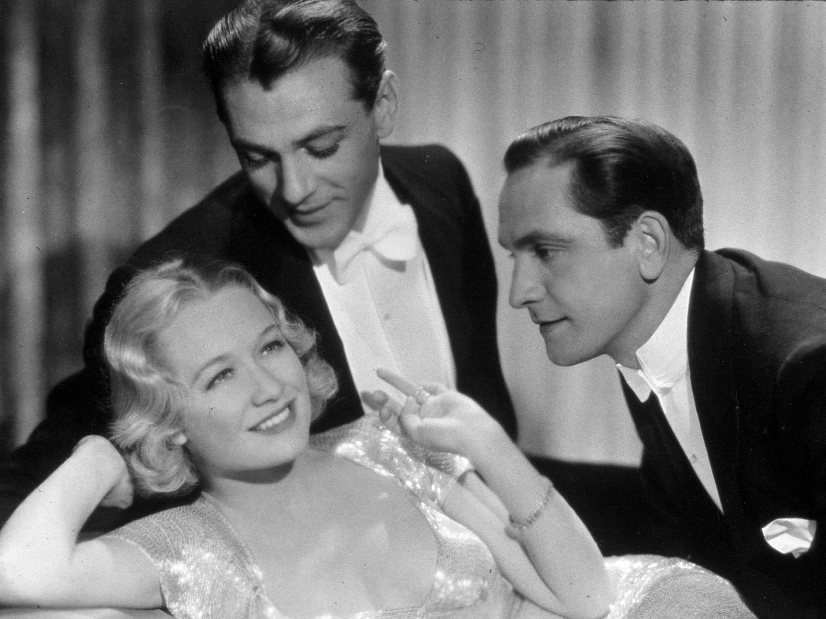 Fredric March, Gary Cooper, and Miriam Hopkins star in ‘Design for Living'