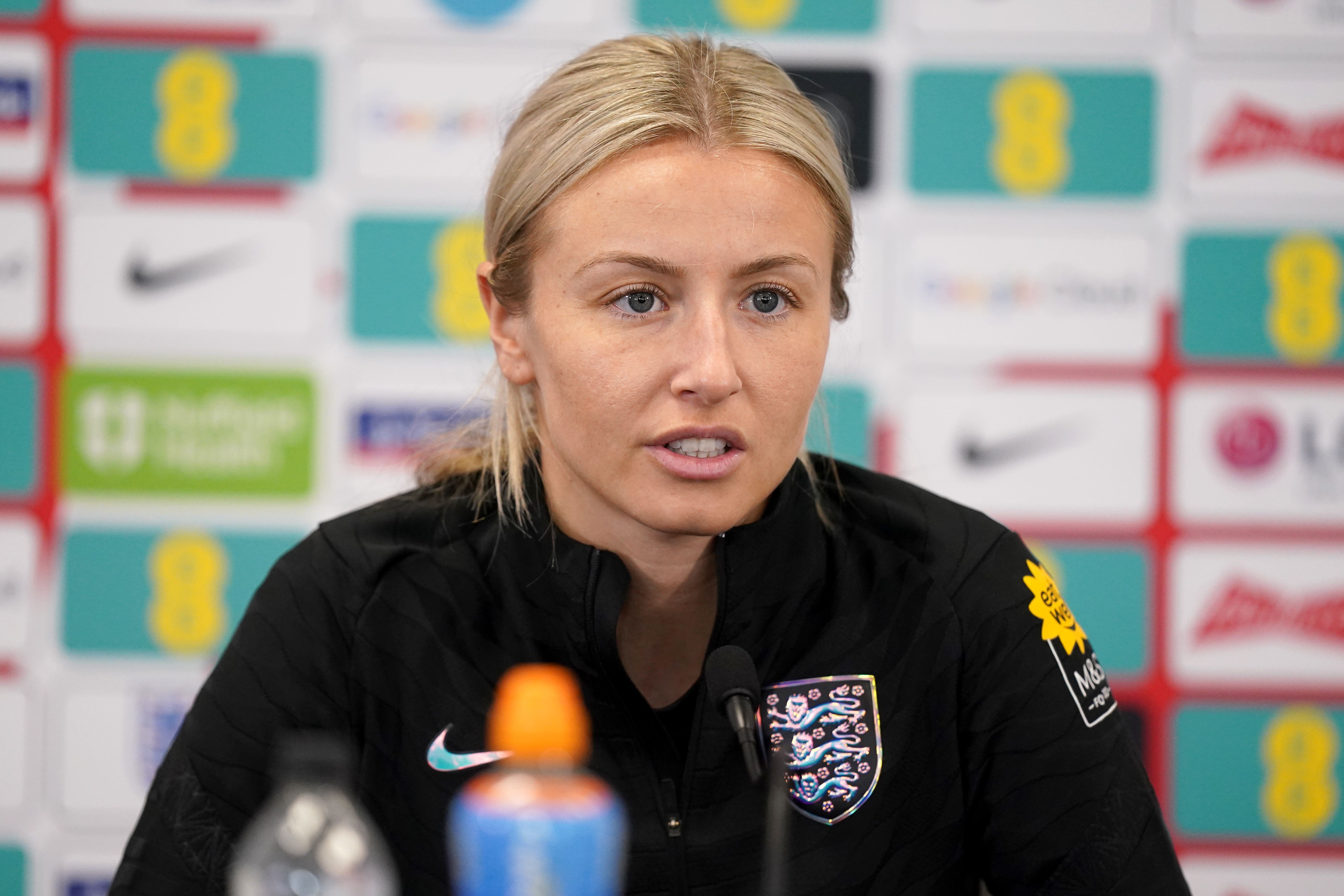 England captain Leah Williamson will wear the ‘OneLove’ armband during the Arnold Clark Cup (Mike Egerton/PA).