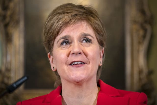 The First Minister announced she plans to stand down after a new SNP leader is chosen (Jane Barlow/PA)