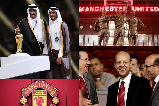 <p>Qatar are rumoured to be interested in completing a takeover of Manchester United</p>