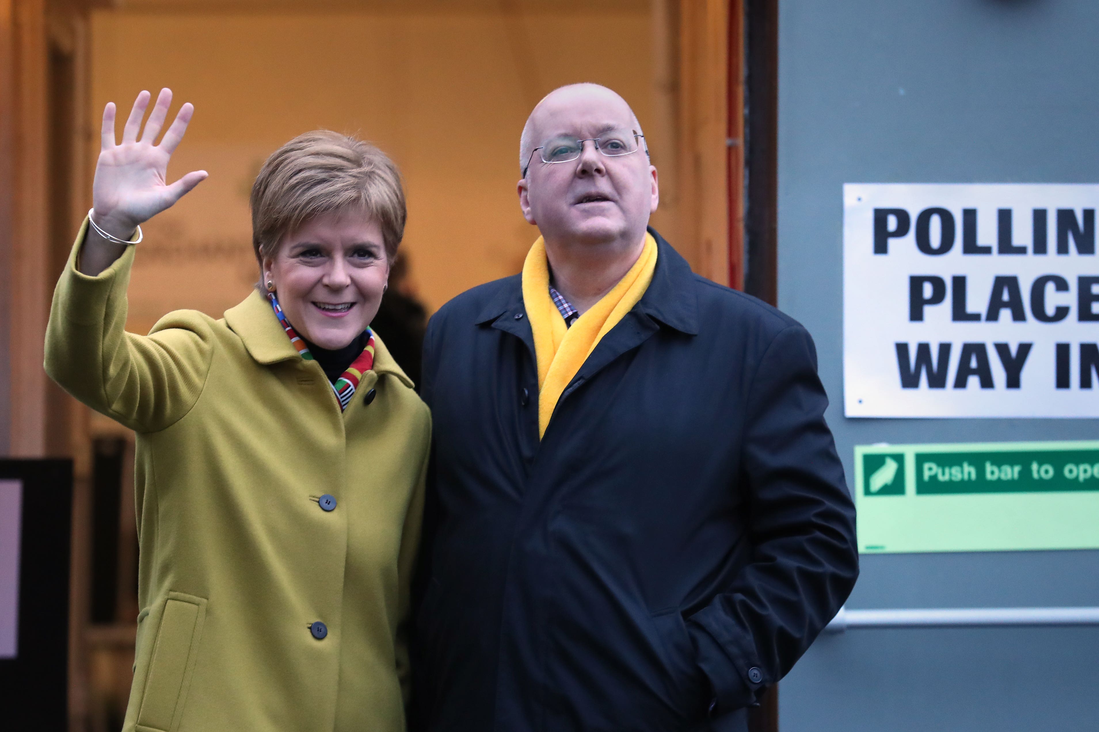 Peter Murrell is expected to stay in his post despite his wife Nicola Sturgeon’s resignation (Andrew Milligan/PA)