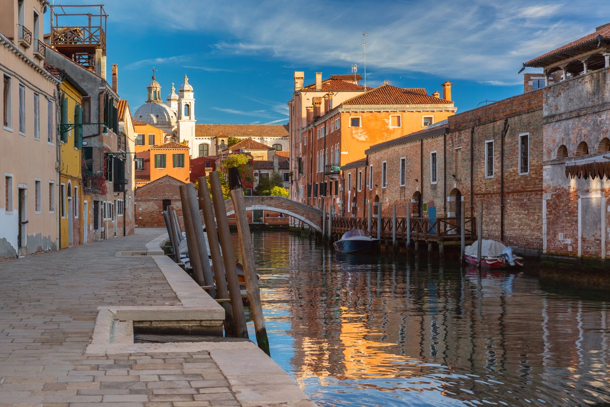 Away from the hustle and bustle in Dorsoduro, Venice