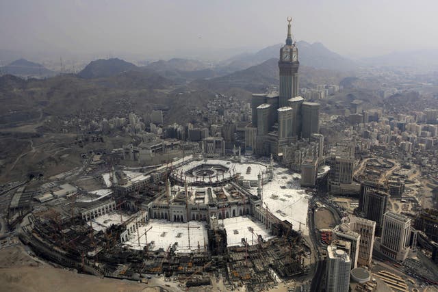 Saudi Arabia Crane Collapse