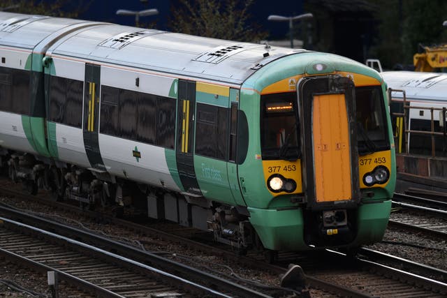 GTR, Britain’s biggest train company, is offering cheaper tickets to encourage more commuters back to the office on Mondays and Fridays (Kirsty O’Connor/PA)