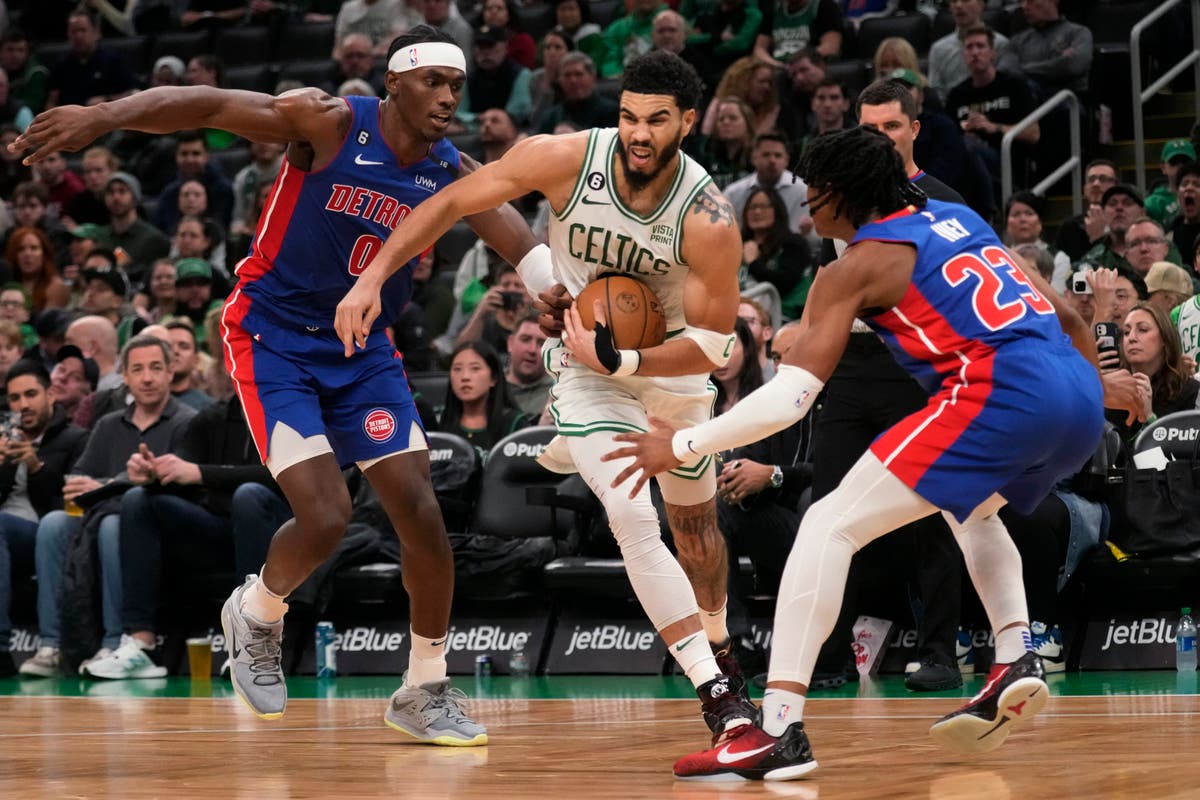 Tatum consigue 38 y Celtics aplastan a Pistons Independent Español