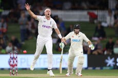 New Zealand vs England LIVE: Cricket score and updates from ICC World Test Championship