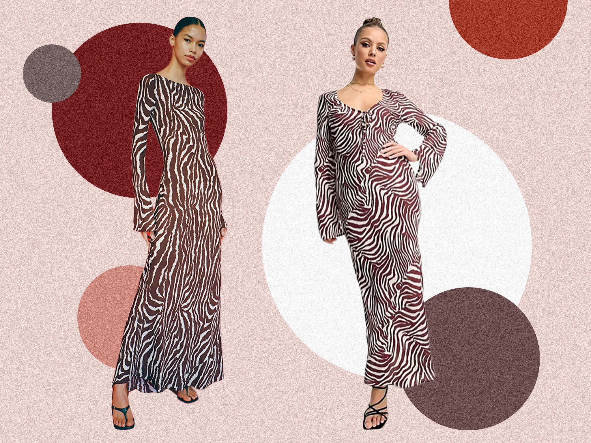 The zebra-print finish oozes Seventies glamour