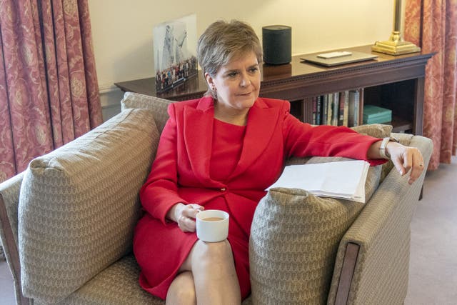 The First Minister’s resignation leaves a gap in Scottish politics (Jane Barlow/PA)