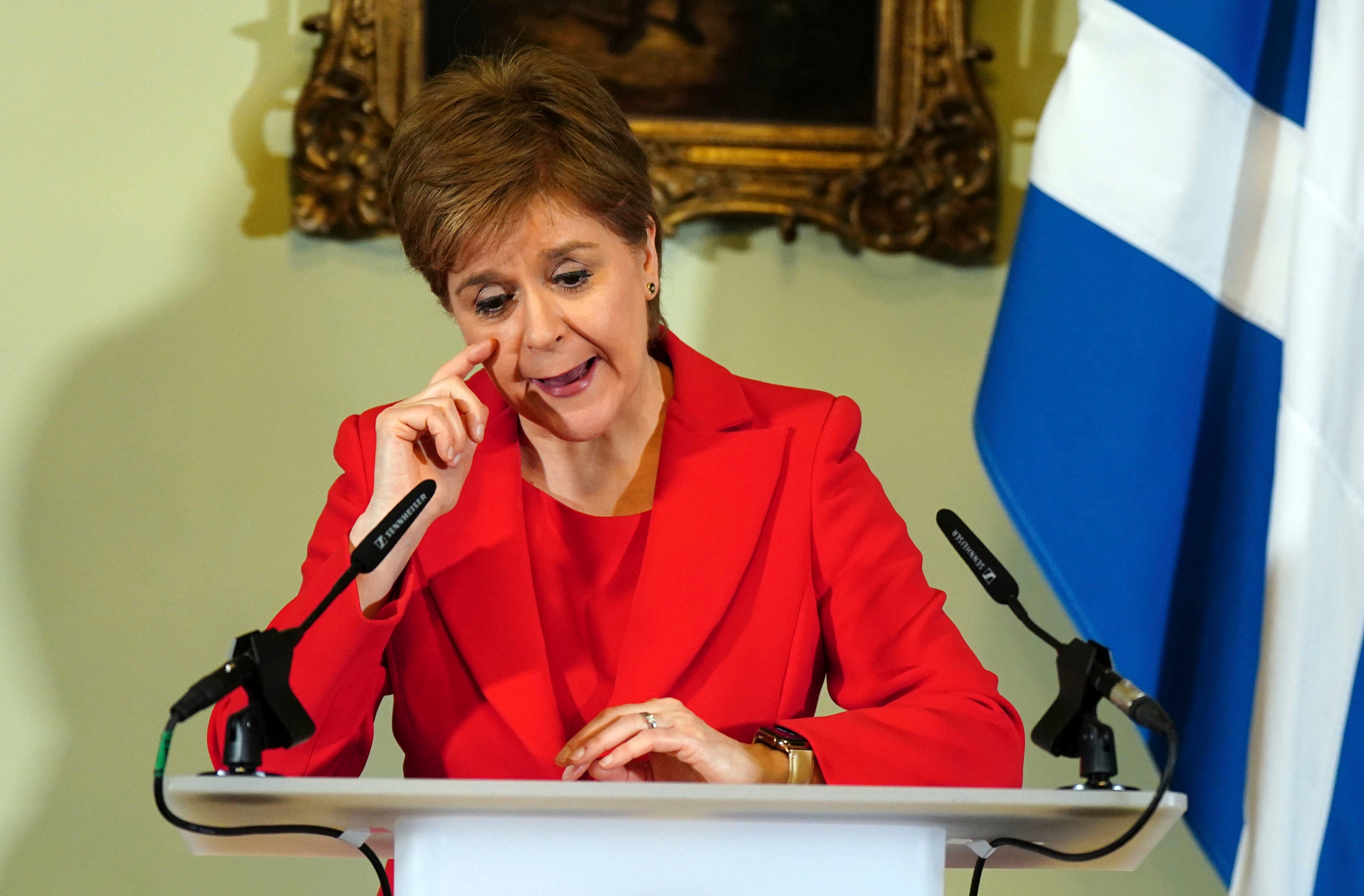 Nicola Sturgeon announced she would be resigning on Wednesday