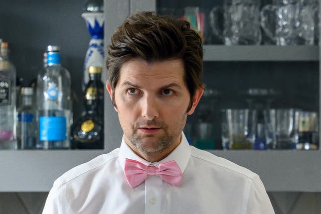 <p>The tender barman: Adam Scott in season three of ‘Party Down’</p>