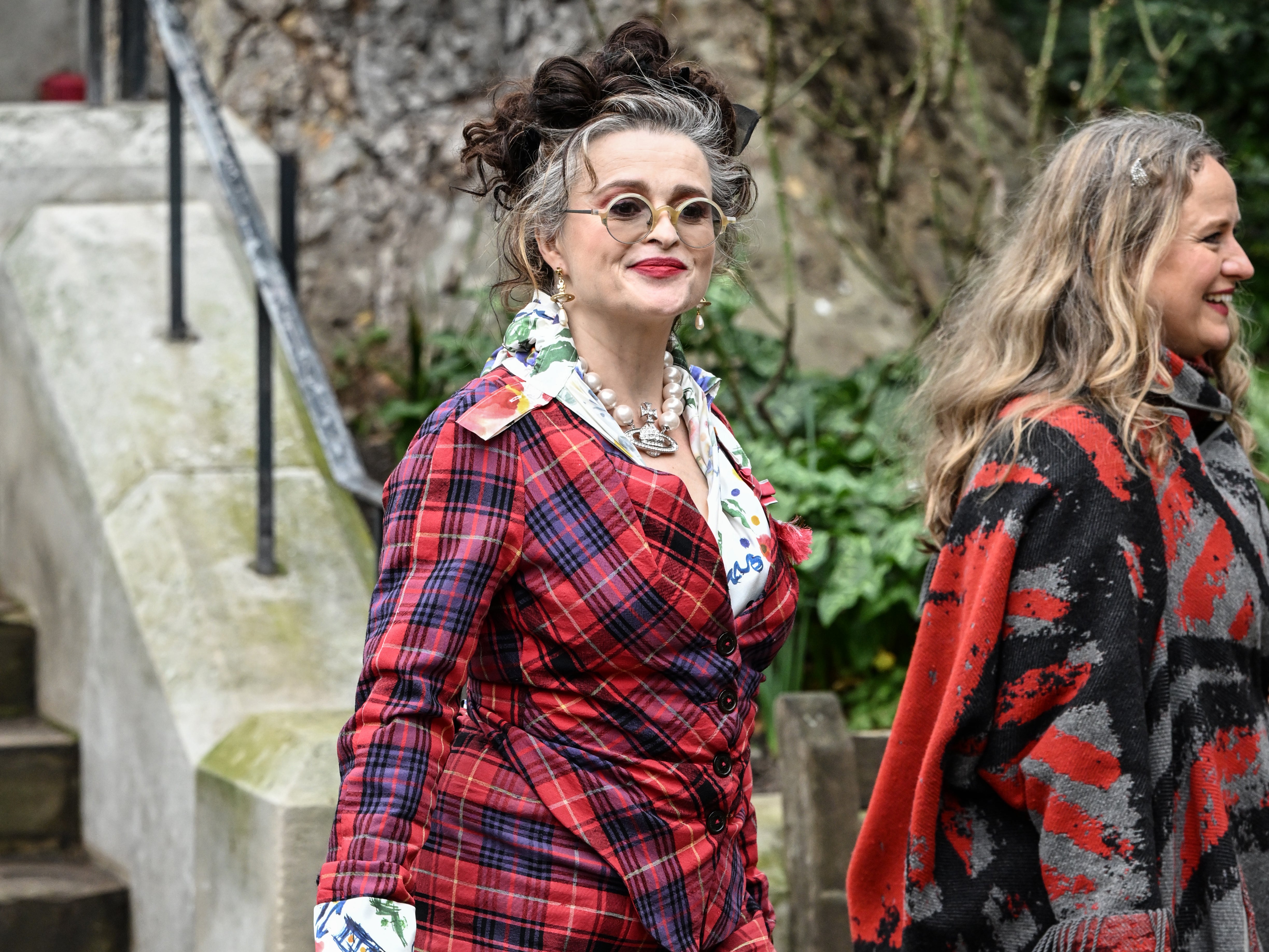Fashion set wear Vivienne Westwood's designs to pay tribute