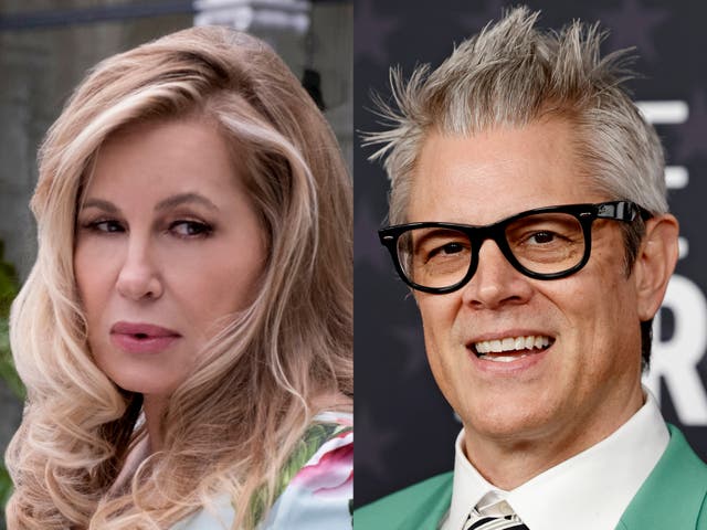 <p>Jennifer Coolidge in ‘The White Lotus’ and Johnny Knoxville</p>