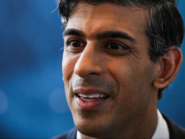 <p>Rishi Sunak is being urged by backbench Conservatives to ‘abandon’ his plan to hike corporation tax in April </p>