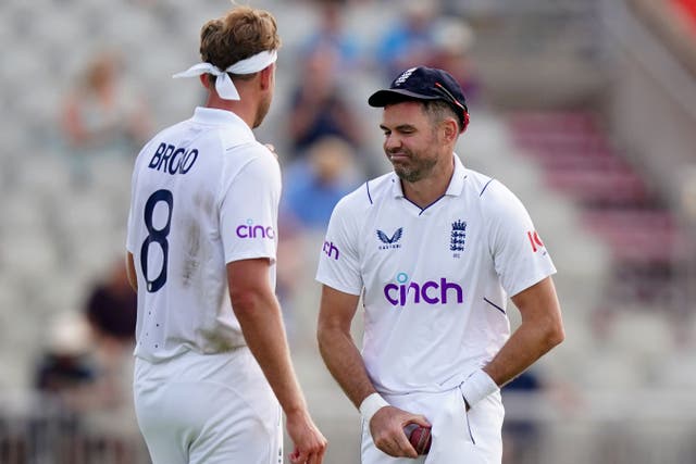 Stuart Broad and James Anderson (Mike Egerton/PA)