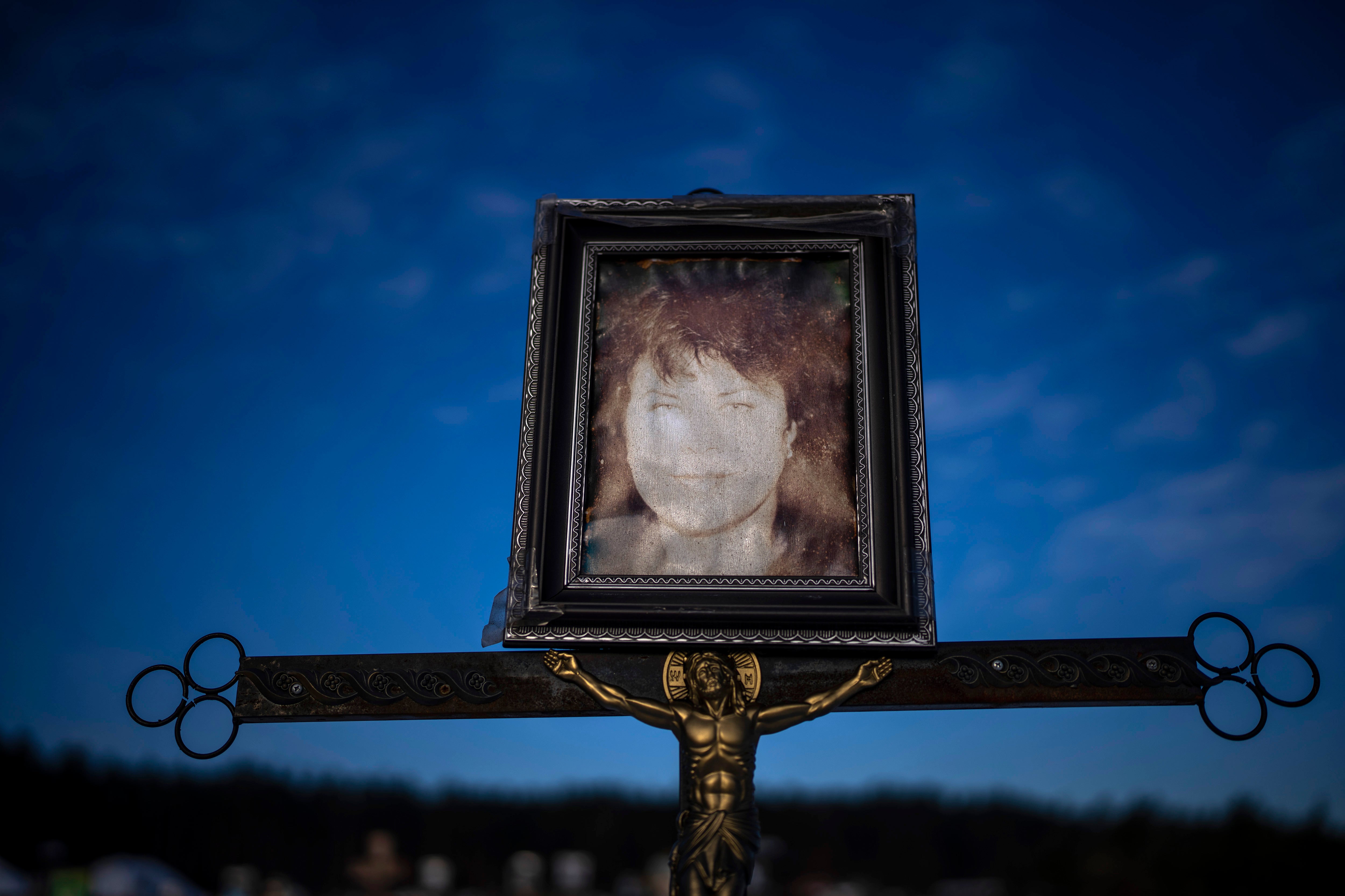 Russia Ukraine War Faded Grave Photos