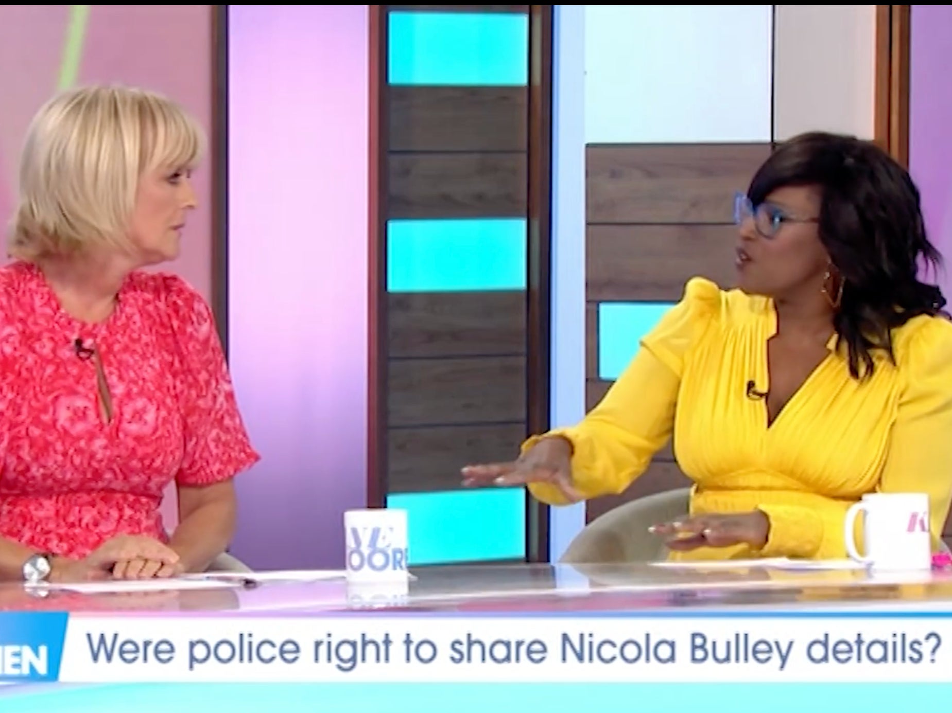 Jane Moore and Kéllé Bryan clashed on ‘Loose Women’