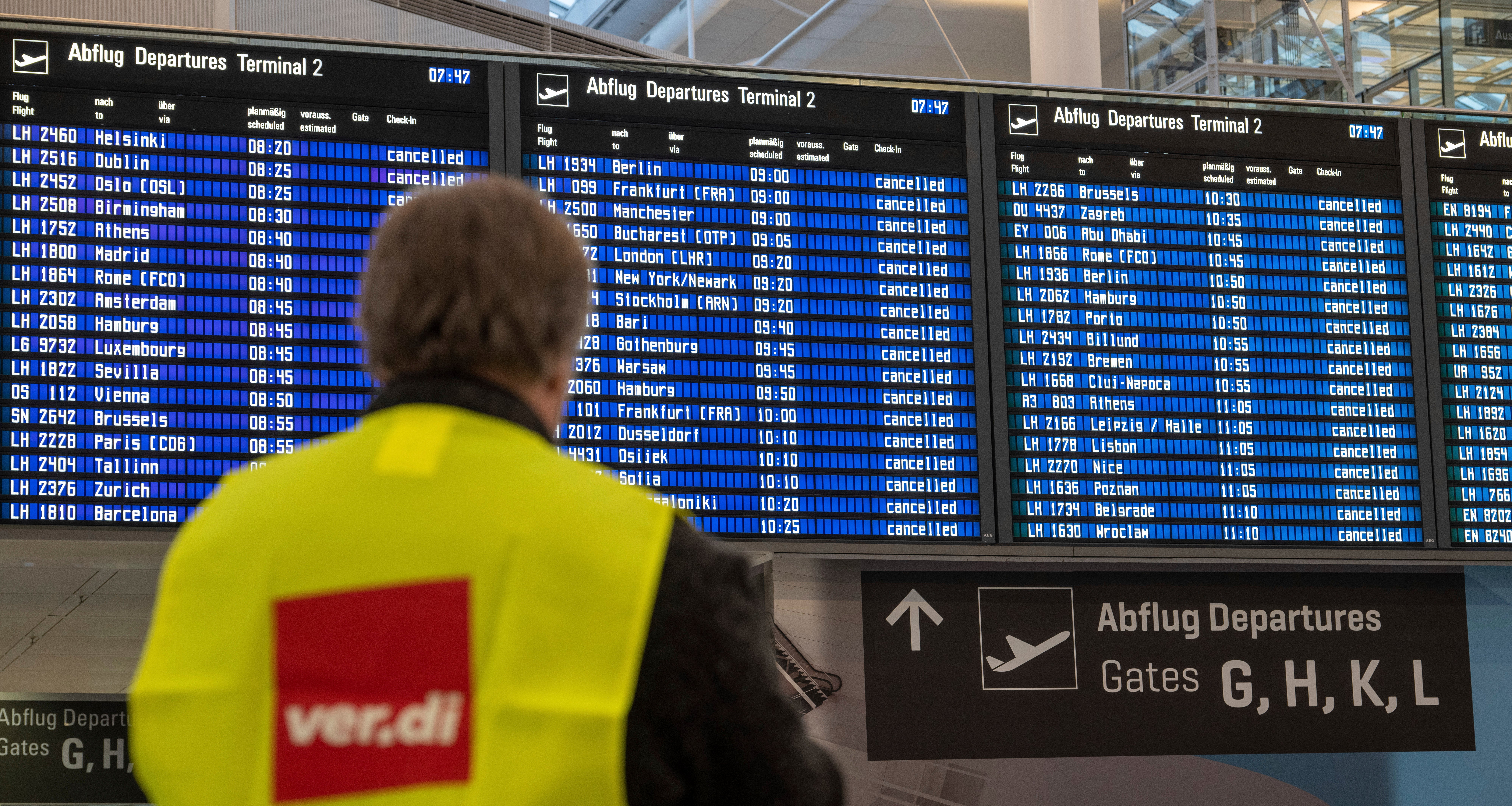 Germany Airport Strike