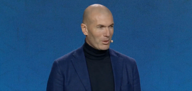 <p>Zinedine Zidane was unveiled as an Alpine brand ambassador at their car launch on Thursday </p>