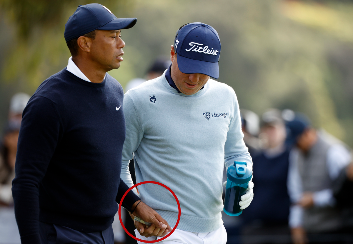 Tiger Woods faces backlash after playing bizarre tampon prank on Justin Thomas