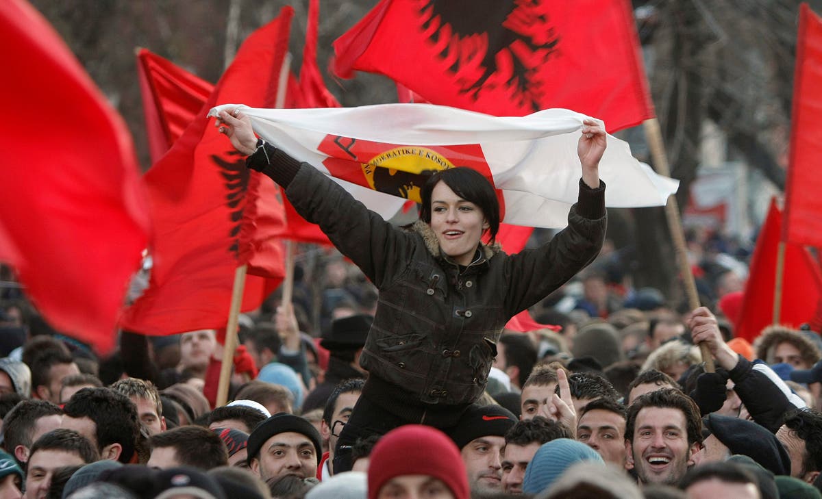 Europe's youngest country Kosovo now 15, but problems endure