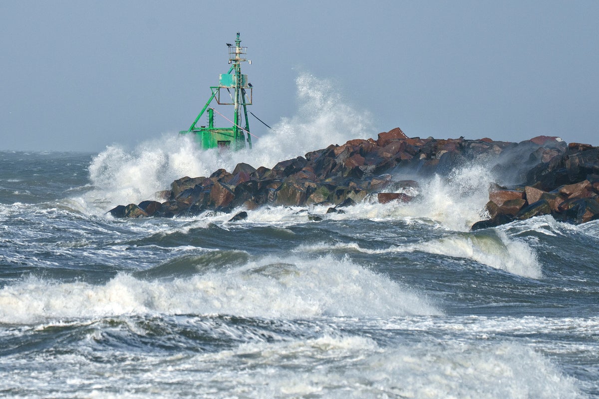 Trains and ferries canceled as storm hits northern Europe | The Independent