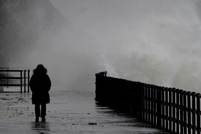 <p>Thousands face blackouts after 80mph winds and heavy rains hits UK</p>