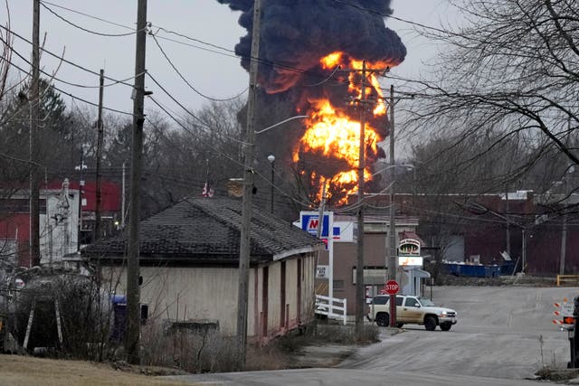 <p>Train Derailment Ohio</p>