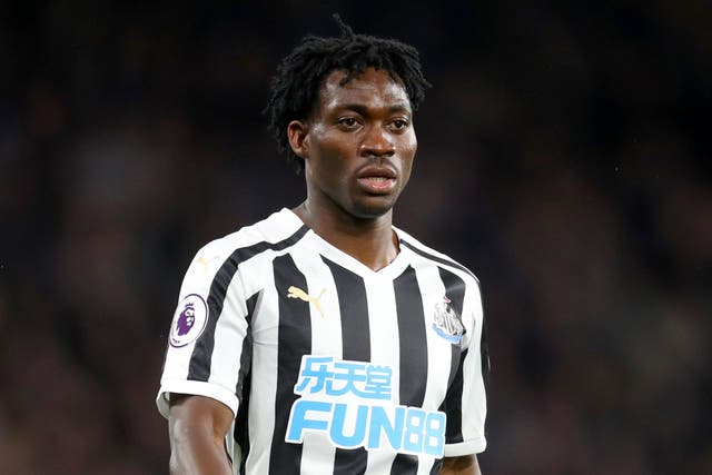 <p>Atsu is a former Newcastle and Chelsea midfielder</p>