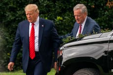 Mark Meadows and other ex-Trump aides ordered to give evidence in Jan 6 probe