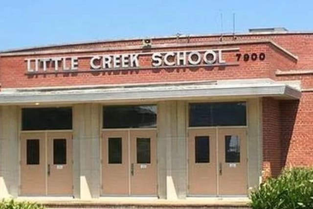 <p>A six-year-old boy brought a loaded gun to Little Creek Elementary School on 16 February</p>