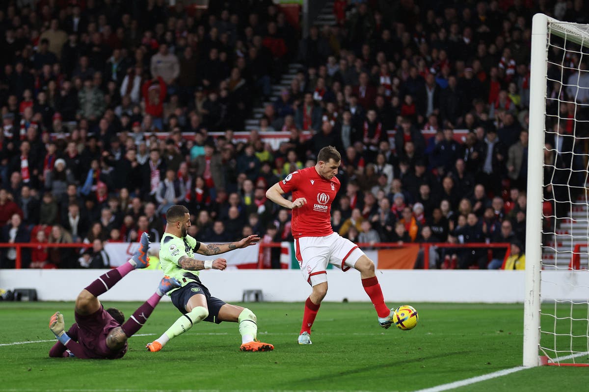 Nottingham Forest make Manchester City pay for wasted chances to snatch ...