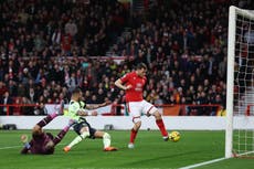 Nottingham Forest make Manchester City pay for wasted chances to snatch draw