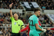Newcastle vs Liverpool LIVE: Premier League latest score and goal updates as hosts down to 10-men following Nick Pope red card