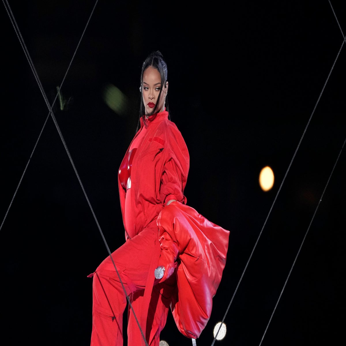 Rihanna's Super Bowl outfit designer unveils latest catwalk collection