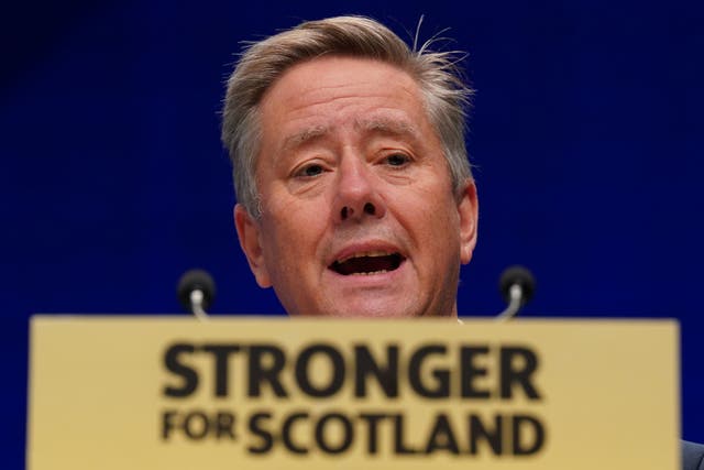 Keith Brown said he would stay on as SNP depute leader (Andrew Milligan/PA)